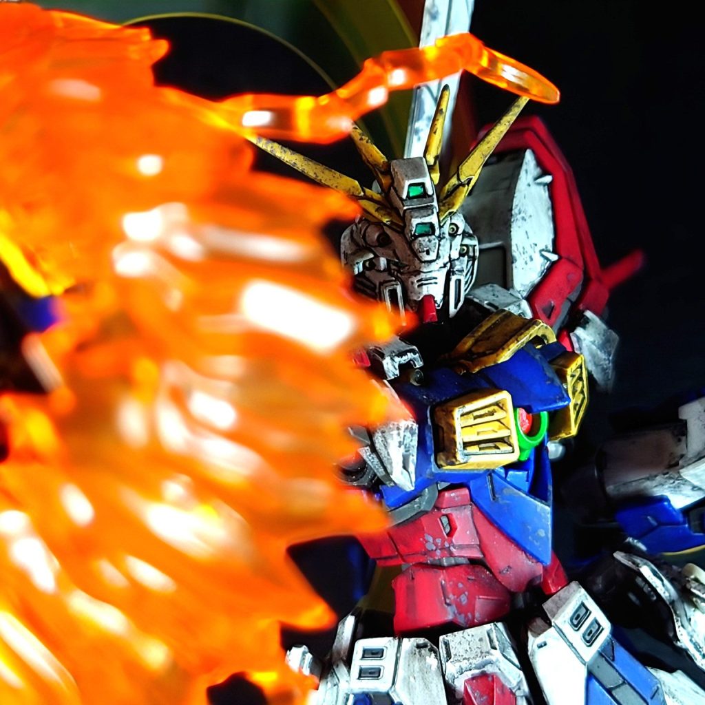 爆熱ゴッドガンダム｜nanatoさんのガンプラ作品｜GUNSTA（ガンスタ）