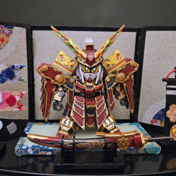 SD78代目武者ガンダム兜飾り仕様