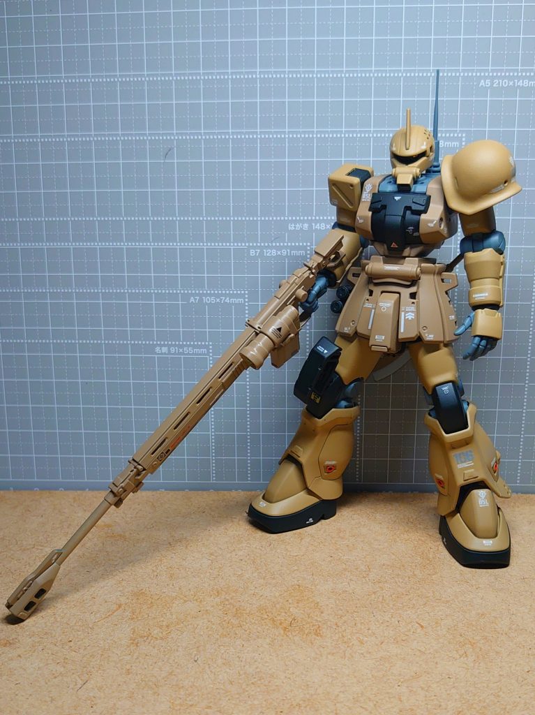 改造点は普段からしている腰部と首の延長とFZとオリジンをミックスした頭ですw