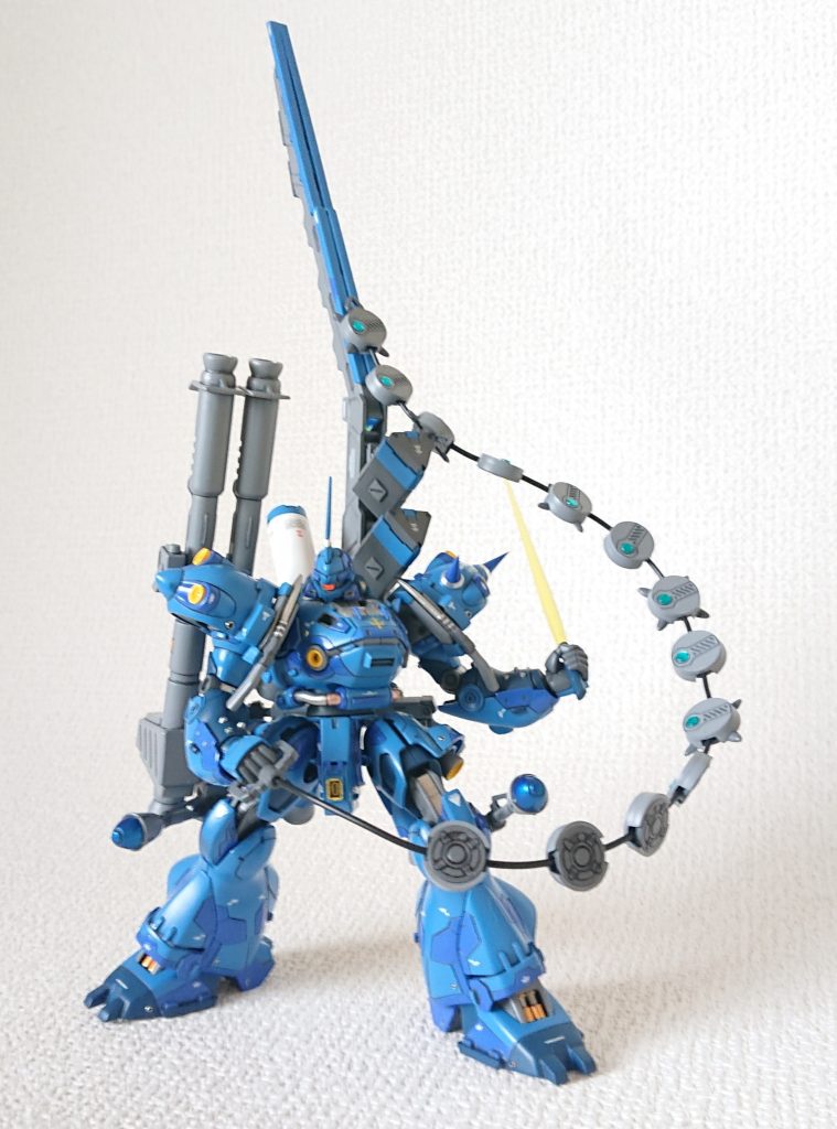 「さあ来い!戦い方を教えてやる」と言わんばかりのチェーンマイン展開。個人的にお気に入りの1枚ですなぁ😁  ↓制作工程です