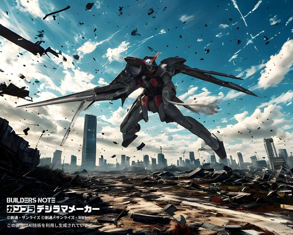 ガンダムAGE2ダークハウンド–2枚目/制作者：ガンドゥム