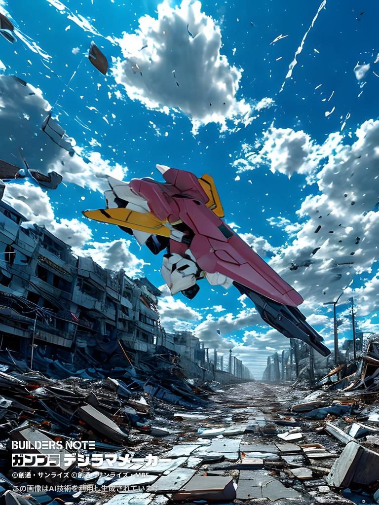 ユーラヴェンガンダム–5枚目/制作者：ガンドゥム