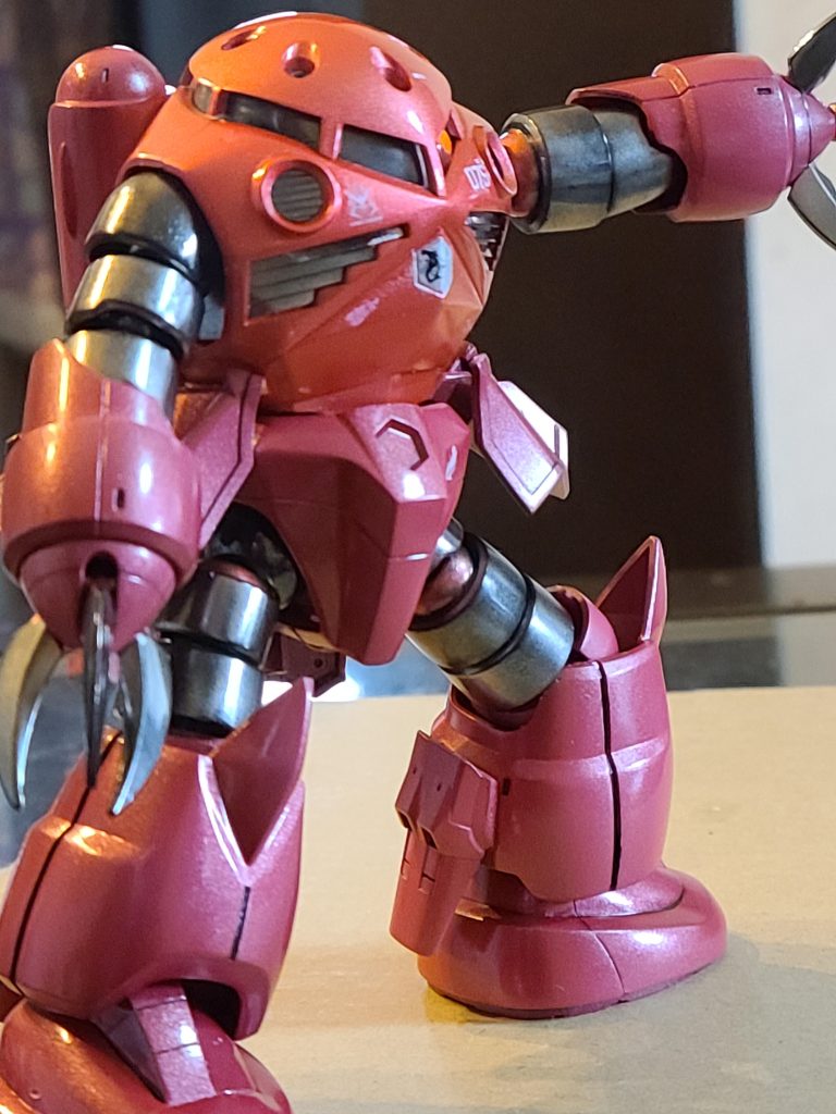 ミキシング MSM07 シャア専用ズゴック メタリック&ミラーメッキ塗装&電飾–4枚目/制作者:@凛1129
