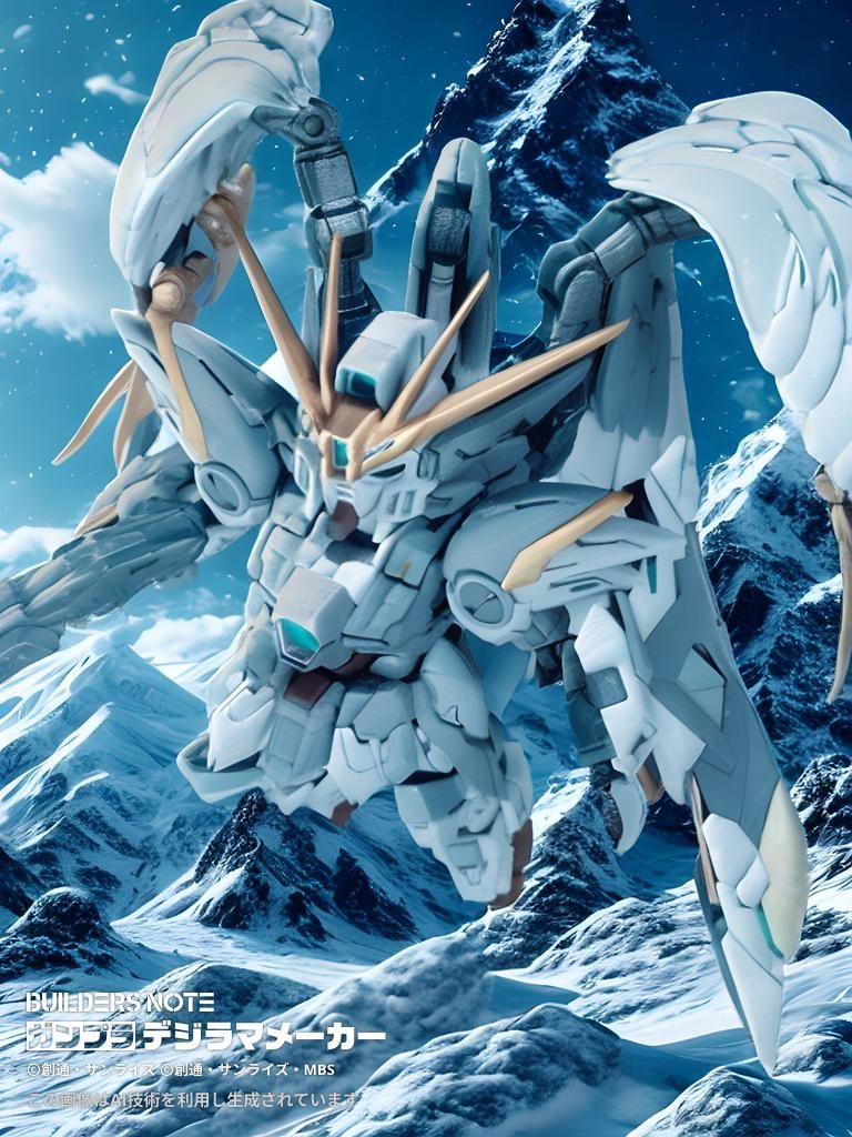 XXXG-00W0 ウイングガンダムゼロEW（スノーホワイトカラー