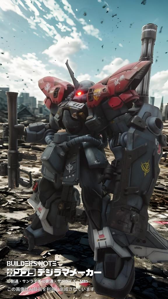 グフカスタム試作機–7枚目/制作者:chi-tan