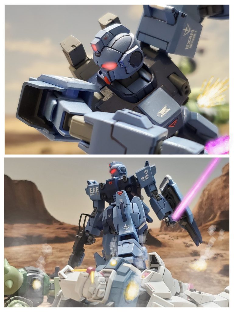 😎『EXAMの移植完了後、BD1号機にテストパイロットを用意し実戦テストを開始しました🎵クルスト博士により開発されたEXAMシステムは本来ニュータイプを感知した時に発動するシステムとの事でしたが、度々戦闘中に発動🟥‼️敵味方見境無しに攻撃する殺戮マシーンへと変貌してしまいました😔💦ですがそのシステム能力は機体性能を限界まで引き出し、人間の操縦だけでは実現不可能と思われる素晴らしい機動性と反応速度を有していました👀✨しかしその代償は大きく、パイロットへの肉体的、精神的負荷が搭乗者を襲いテストパイロットは次々にコクピットに座る事が出来なくなりました😢』