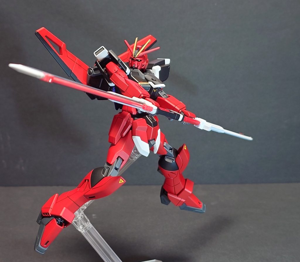 エクスカリバー正面両手持ちソードインパルスといえばなポーズですけど意外と難しくてメイン写真にするのは諦めました