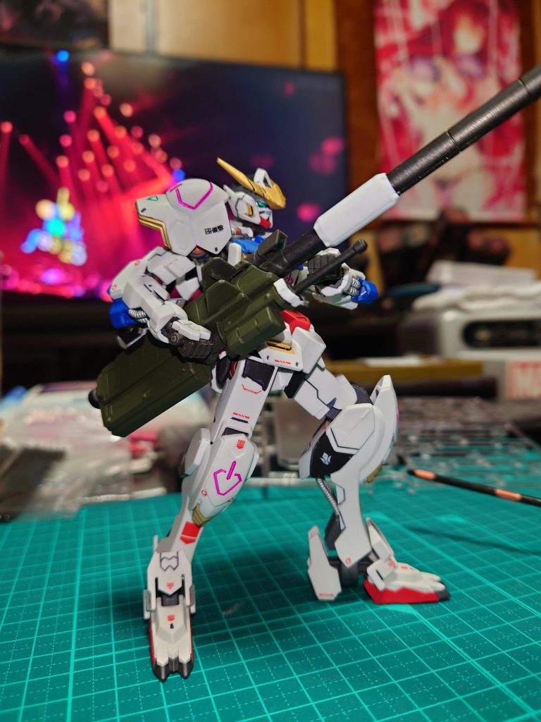 滑空砲も買っちゃいましたね…塗るのが面倒…ちなみにこれはツヤ消しで仕上げました。