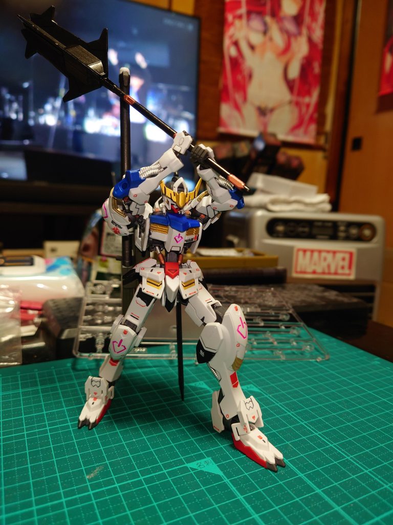 とりあえずこのポーズで放置（ 完成）