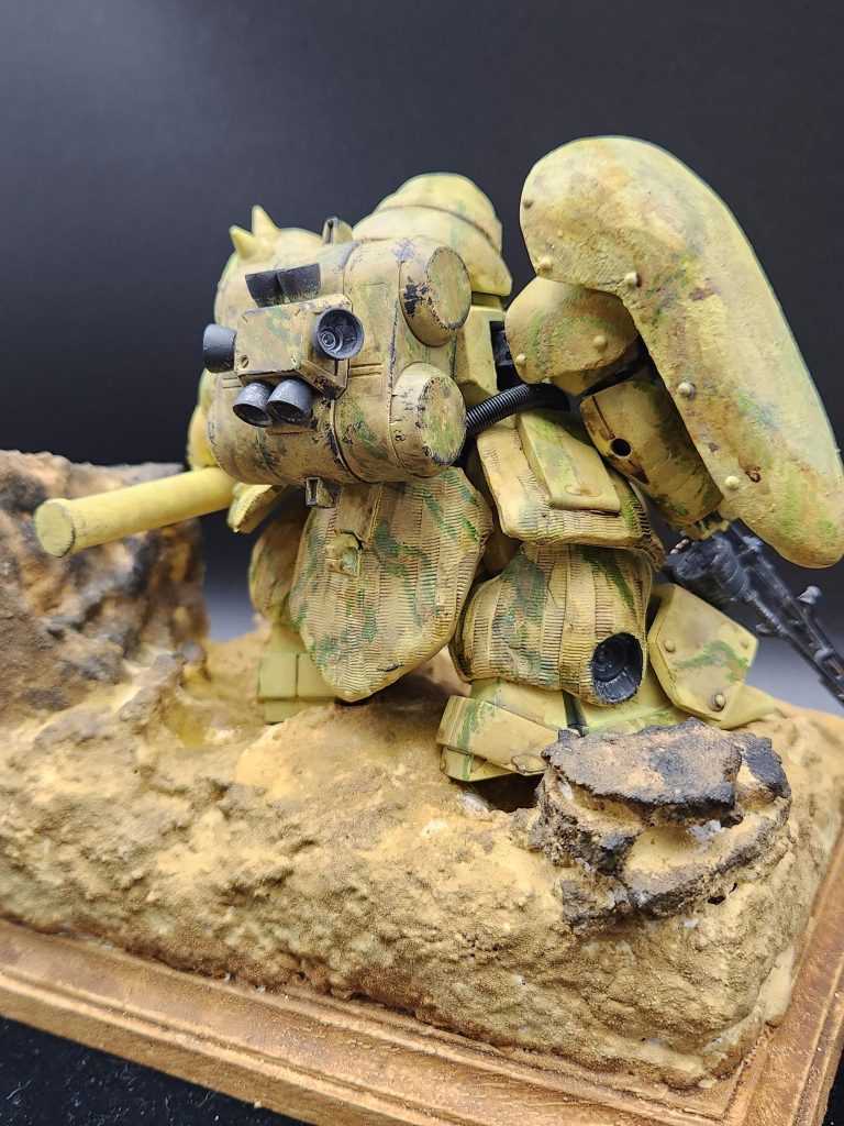 後ろからだと足のツィンメリットコーティングがよく見える