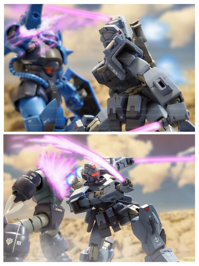 😎『ユウ少尉はEXAMシステムの力を自らの力とし、その性能を存分に発揮👀✨次々に群がるジオンMS部隊をこと如く蹴散らしていったのです🙌その姿はまさに全てをなぎ払う鬼神😱❗まるでEXAM自身が認めたパイロットと共にその真価を発揮したかのようでありました🤔✨』