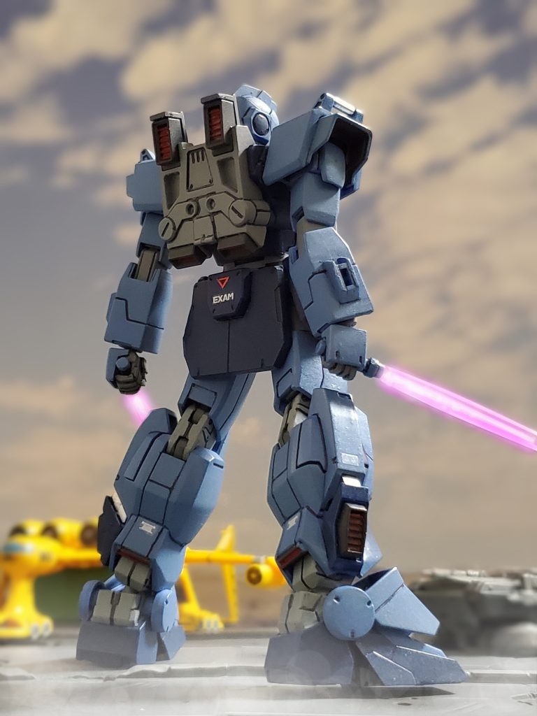 😎『そして、タイムリミットまであと僅かのところで、BDはミサイル管制塔の破壊に成功👊✨ジオン軍ベースも壊滅し沈黙…✴️それと同時にEXAMシステムも消沈…😔作戦終了後、ユウ少尉も無事に帰還しました🎵クルスト博士はEXAMシステムには開発者でも解らないブラックボックスの部分があると言っていました…もしかしたら…EXAMには『思念』があり、ユウ・カジマ少尉はシステムに『選ばれた者』なのかもしれません…🤔💡以上、BD開発計画経過報告を終了します🙇✨』以上、私の妄想イメージによるBD1号機の活躍と技術士官アルフ・カムラ大尉の報告でした～😆🎶