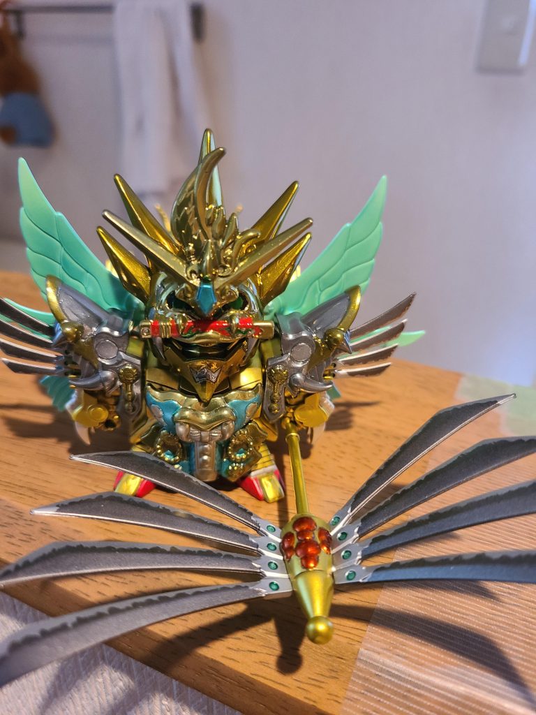 千手シールド稼働範囲が死んでいるというのに、取り回しにくさmaxの武装刀は波紋つき❤️