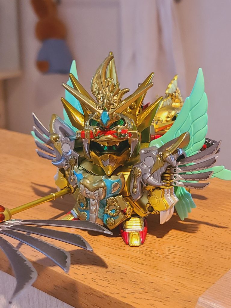 マスクはf91のフェイスオープンみたい❗