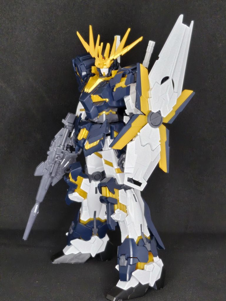 左側シールドは逆さに構える方が好き