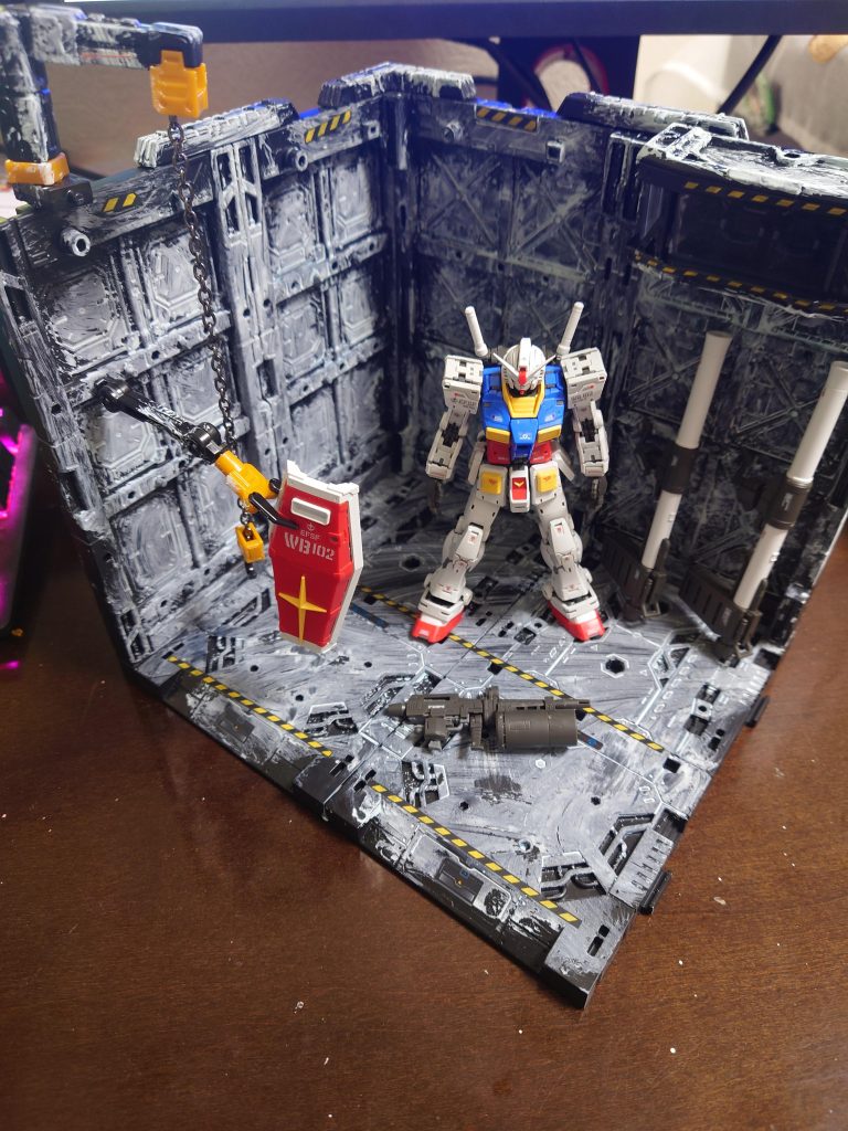 初投稿です。RGガンダム2.0 ディスプレイベース–3枚目/制作者：cat_career