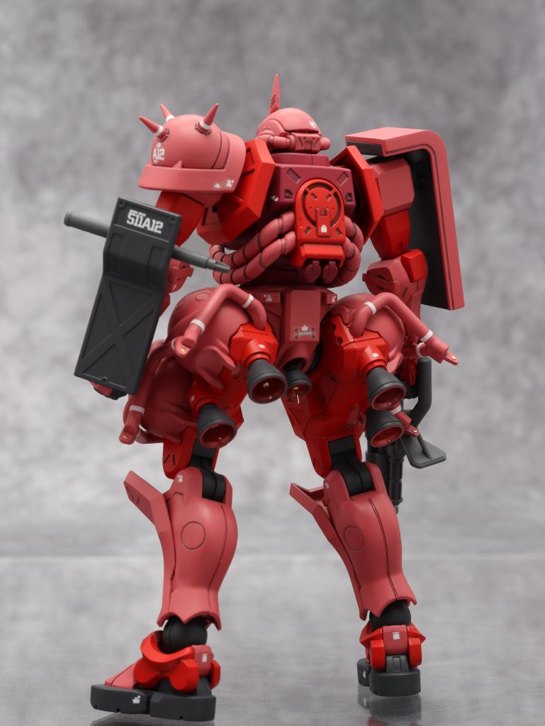 HG 1/144 シャア専用ザク（軍警ザク改造）–5枚目/制作者：FUZITAKU