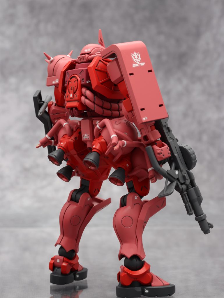 HG 1/144 シャア専用ザク（軍警ザク改造）–4枚目/制作者：FUZITAKU