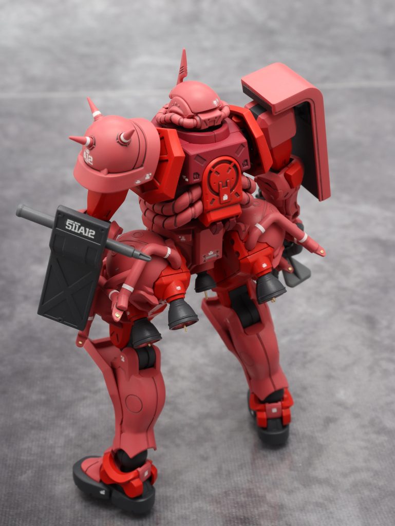 HG 1/144 シャア専用ザク（軍警ザク改造）–6枚目/制作者：FUZITAKU