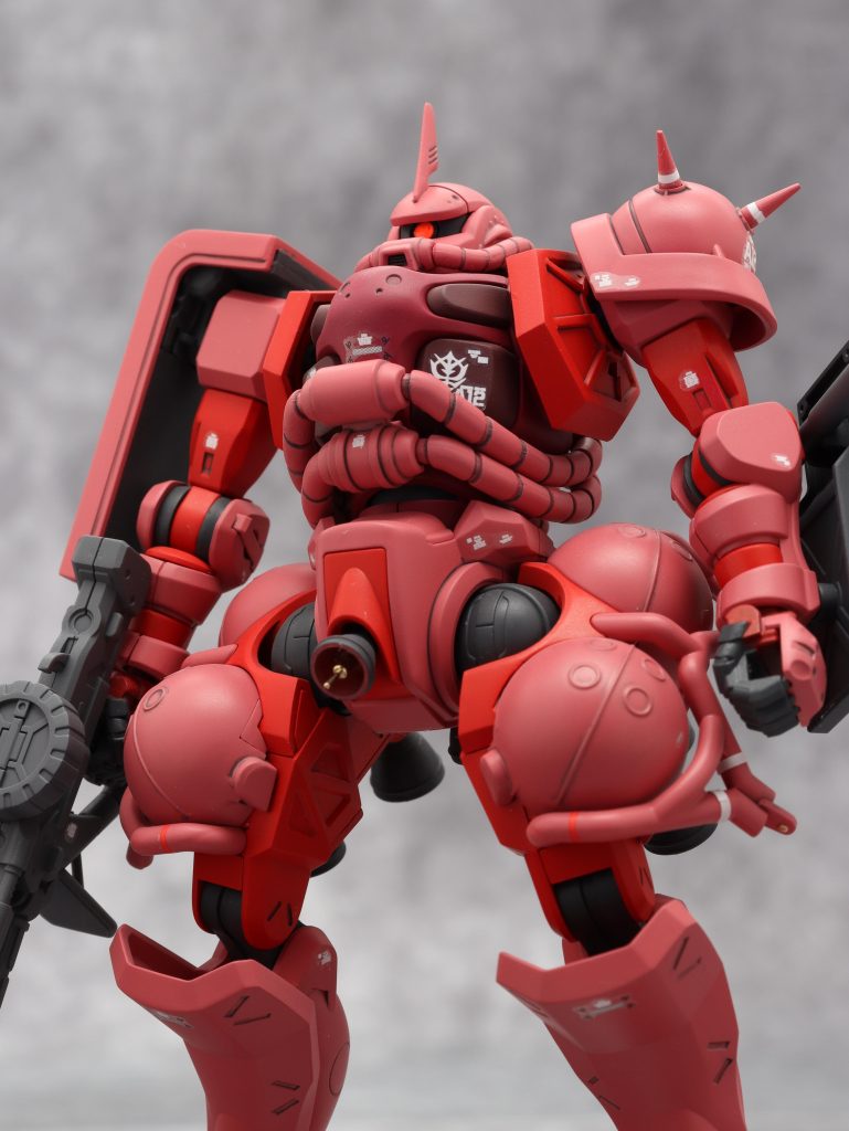 HG 1/144 シャア専用ザク（軍警ザク改造）–9枚目/制作者：FUZITAKU