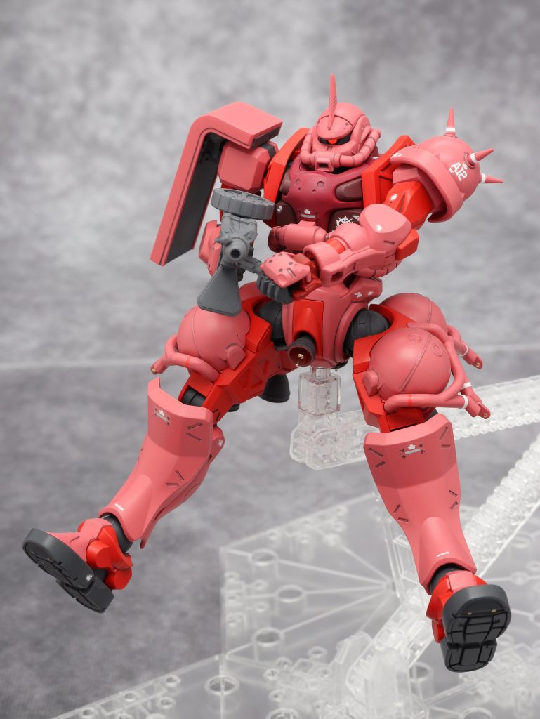 HG 1/144 シャア専用ザク（軍警ザク改造）–2枚目/制作者：FUZITAKU