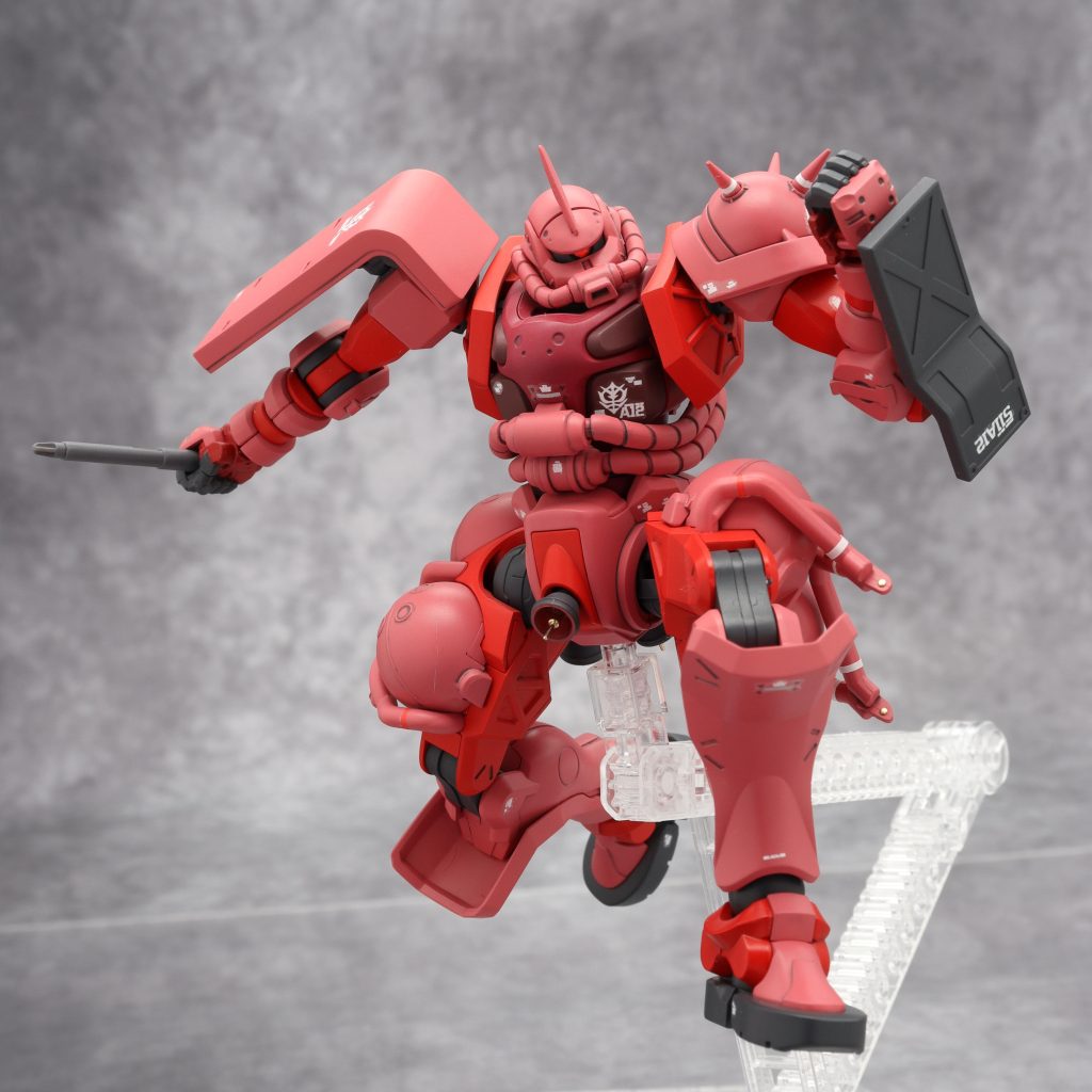 HG 1/144 シャア専用ザク（軍警ザク改造）–4枚目/制作者：FUZITAKU