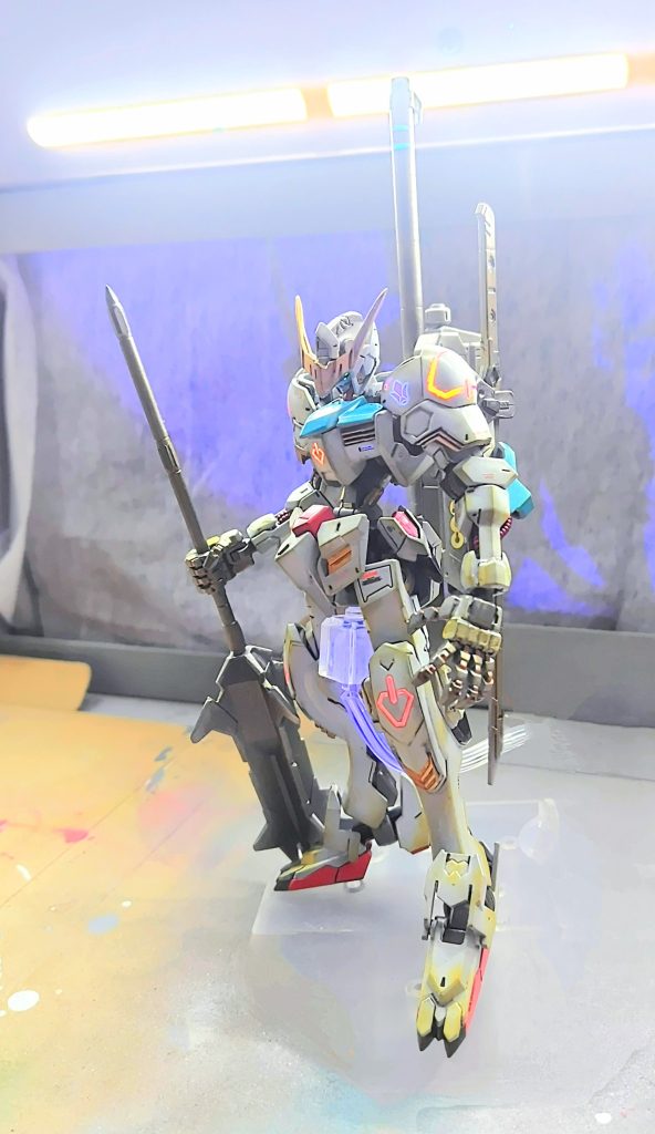 少しワイルドにしてみました～HG1/144バルバトス–2枚目/制作者：タケジオン