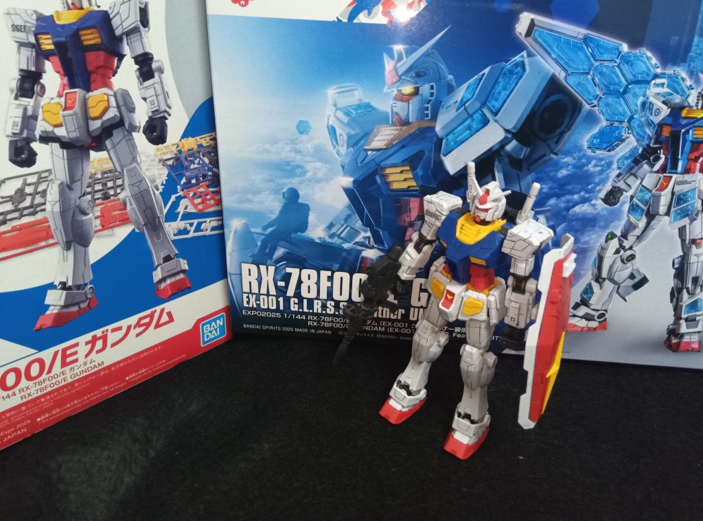 ＨＧ万博ガンダム、なぜか入手した途端に作る気力がなくなりました。気力が回復したら作ります。最後までご覧いただきありがとうございました。