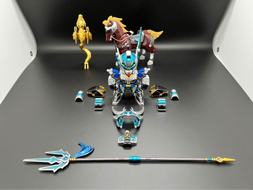 筆塗り全塗装 SDガンダム三国伝 – 趙雲ガンダム・飛影閃 (真三國無雙color ver.)–7枚目/制作者：KaTim