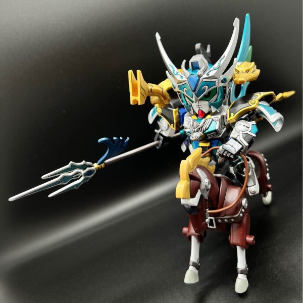 筆塗り全塗装 SDガンダム三国伝 – 趙雲ガンダム・飛影閃 (真三國無雙color ver.)