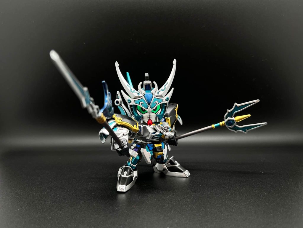 筆塗り全塗装 SDガンダム三国伝 – 趙雲ガンダム・飛影閃 (真三國無雙color ver.)–5枚目/制作者：KaTim