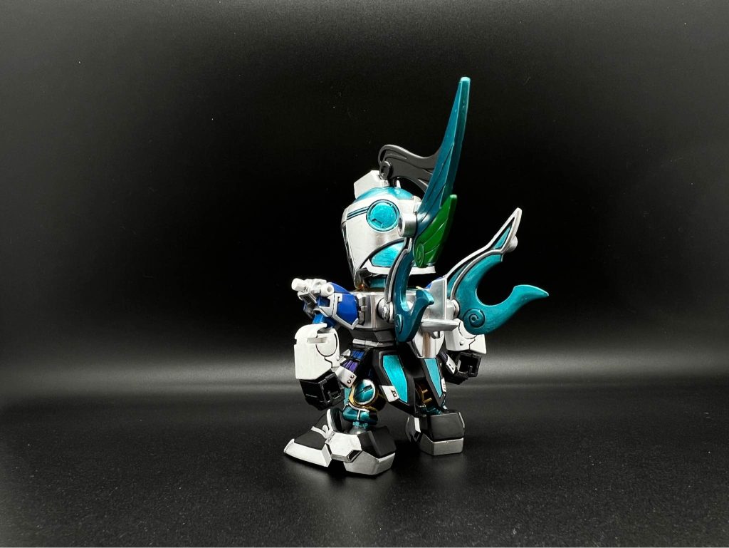 筆塗り全塗装 SDガンダム三国伝 – 趙雲ガンダム・飛影閃 (真三國無雙color ver.)–9枚目/制作者：KaTim