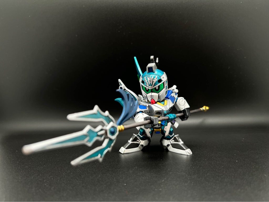 筆塗り全塗装 SDガンダム三国伝 – 趙雲ガンダム・飛影閃 (真三國無雙color ver.)–2枚目/制作者：KaTim