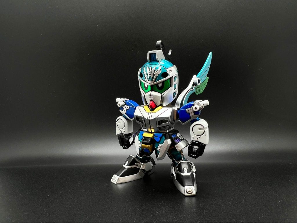 筆塗り全塗装 SDガンダム三国伝 – 趙雲ガンダム・飛影閃 (真三國無雙color ver.)–8枚目/制作者：KaTim