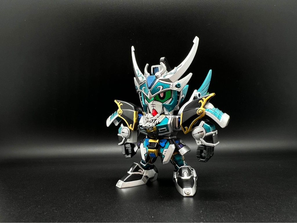 筆塗り全塗装 SDガンダム三国伝 – 趙雲ガンダム・飛影閃 (真三國無雙color ver.)–3枚目/制作者：KaTim