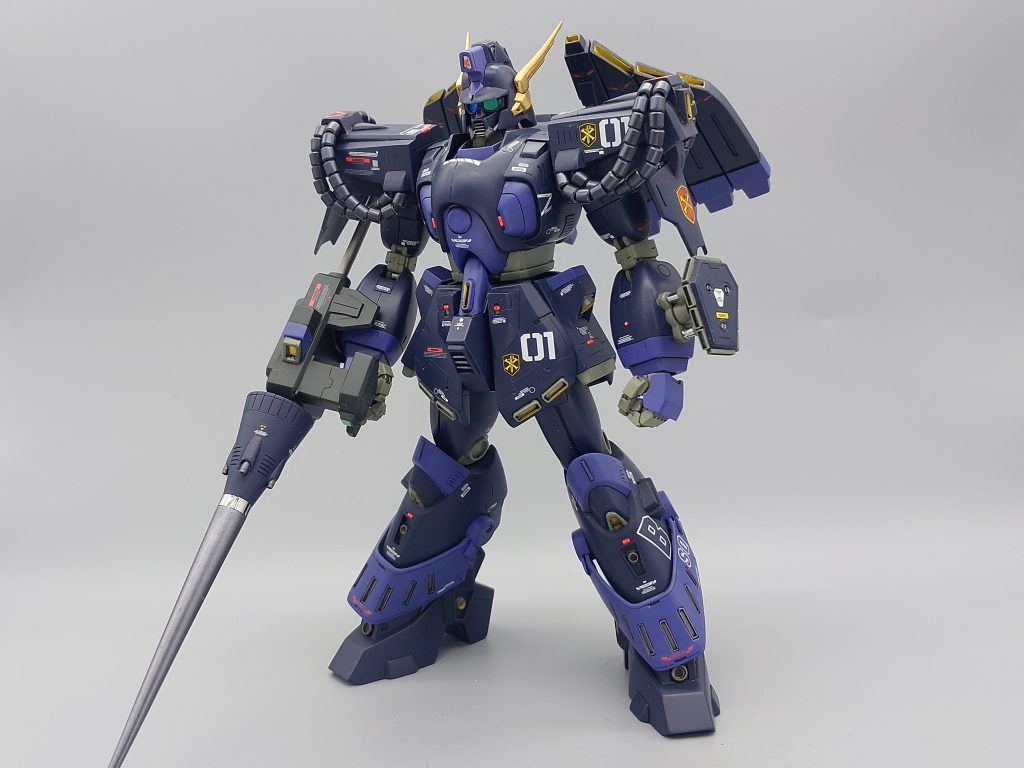 1/100 XM-05 ベルガ・ギロス 黒の部隊 ザビーネ機–2枚目/制作者：@dagored00