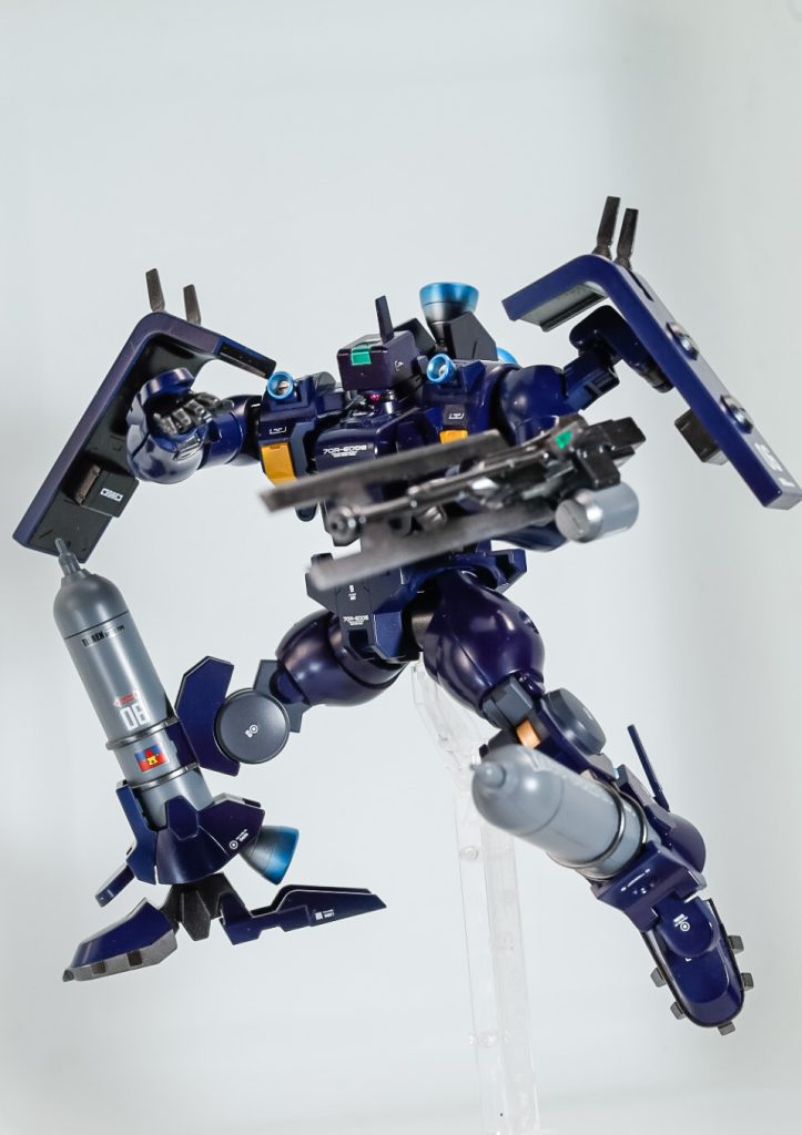 ポージングを取らせてアクション！