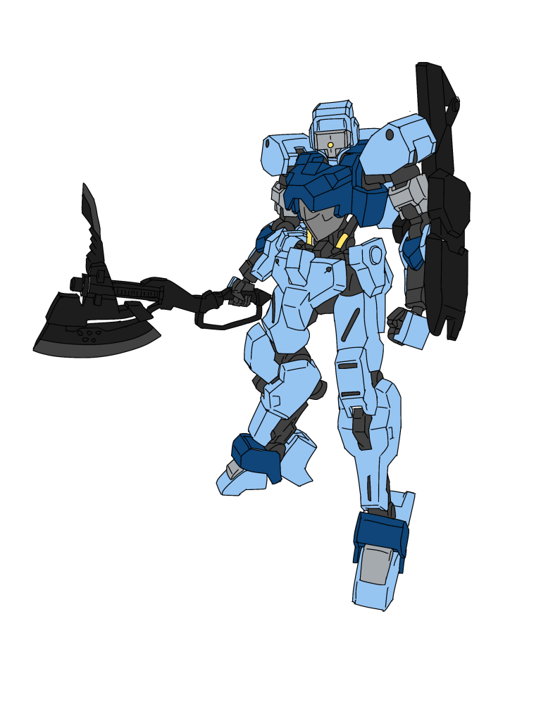 当初のカラーイメージ紺色は持ち合わせの塗料で作れず断念