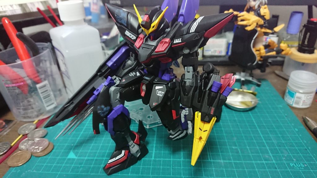 ザ・膝立ち、シャープなMSは何しても映えますねしかしやはり後ろのリシェッタがきになるｗ