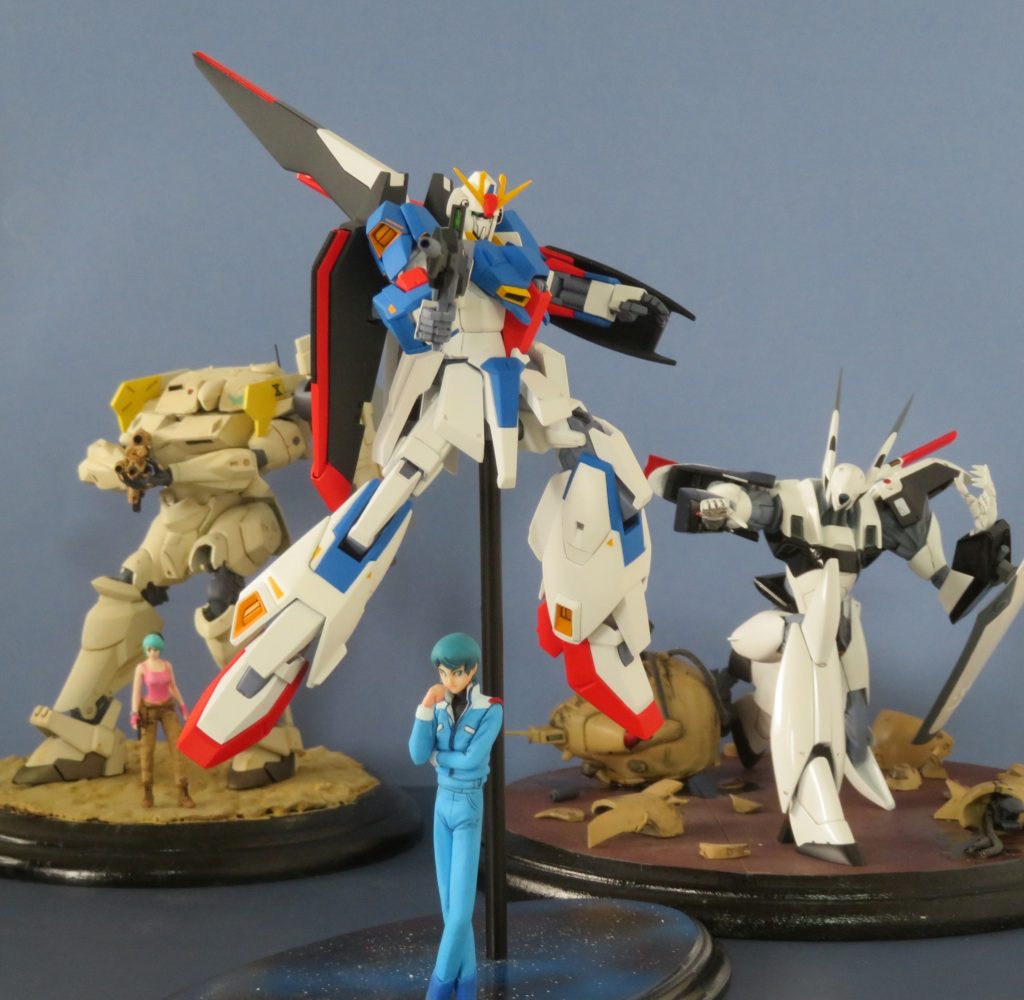 ロボットアニメ スタチューシリーズです😊第一弾 ガサラキ イシュタルMK-Ⅱ第2弾 パトレイバー 零式第3弾 MSZ-006ゼータガンダム
