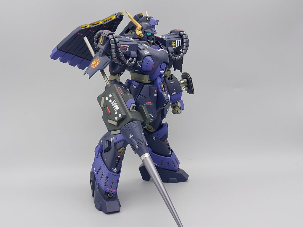 1/100 XM-05 ベルガ・ギロス 黒の部隊 ザビーネ機–5枚目/制作者：@dagored00