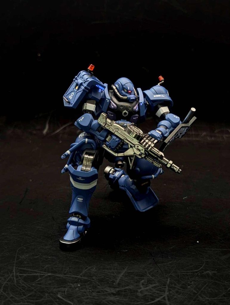HG 軍警ザク 1機目完成–5枚目/制作者：しうまい