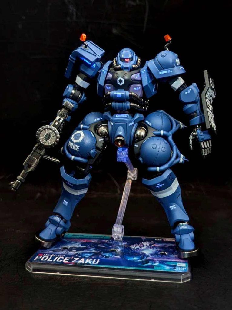HG 軍警ザク 1機目完成–9枚目/制作者：しうまい
