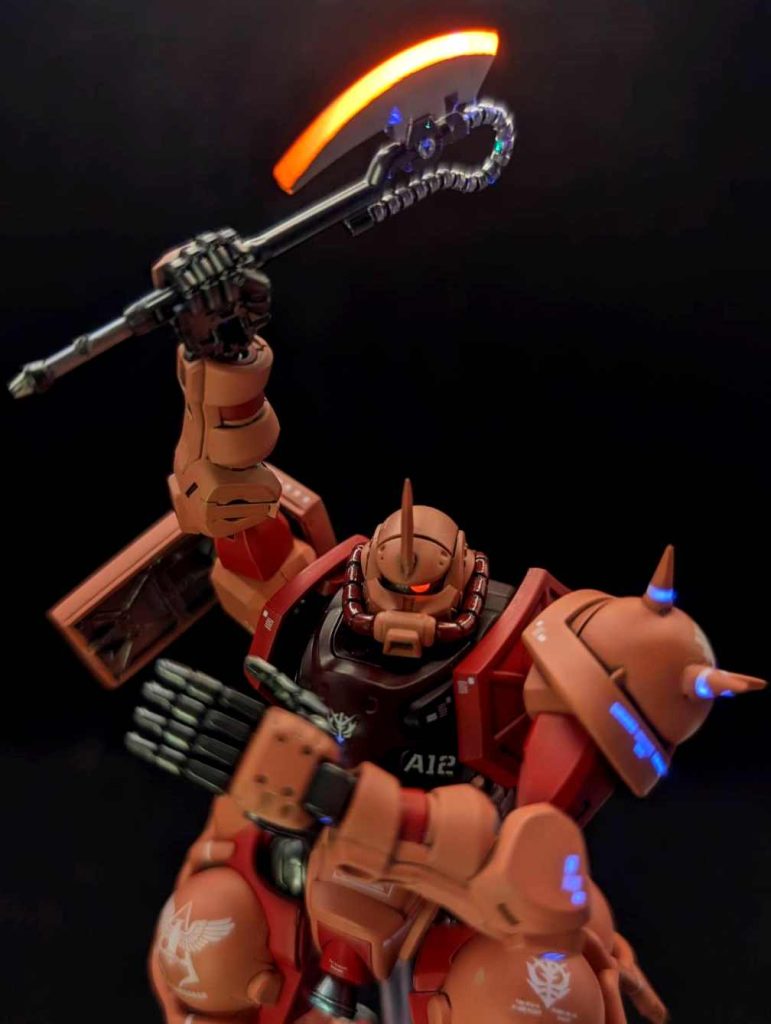 HG シャア専用ザク （軍警ザク改修）–7枚目/制作者：しうまい