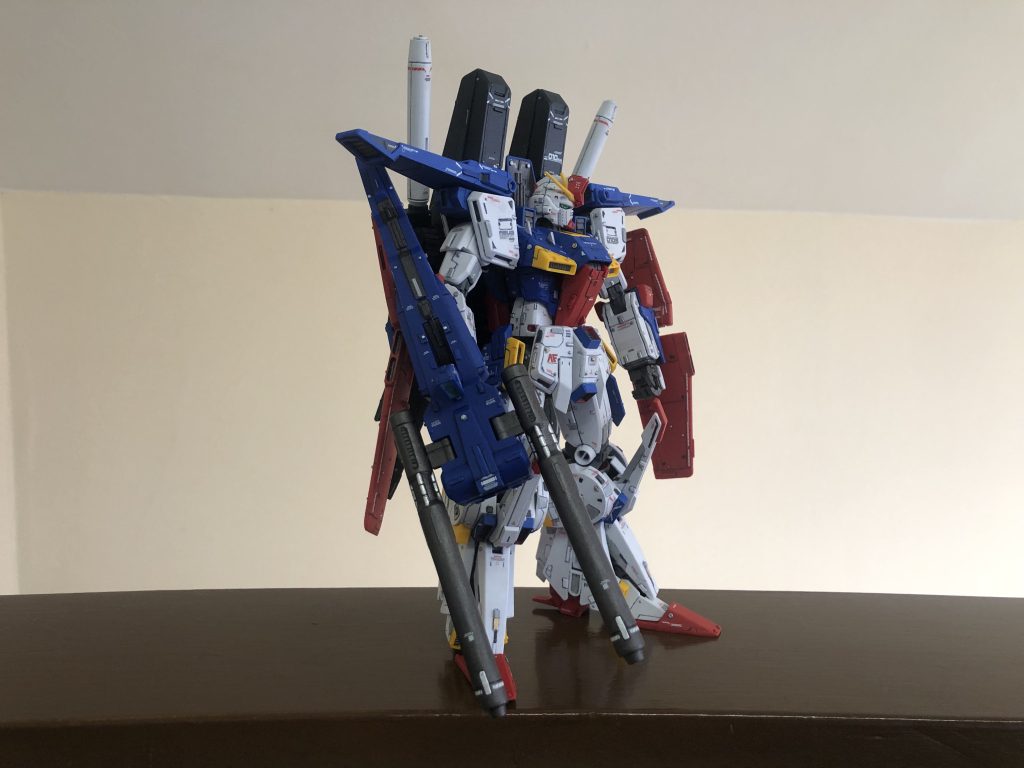 サイドダブルビームライフル、デカいですね♪