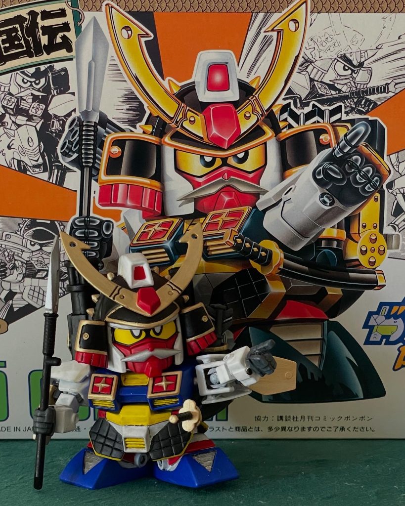 箱絵と同じポーズができます。