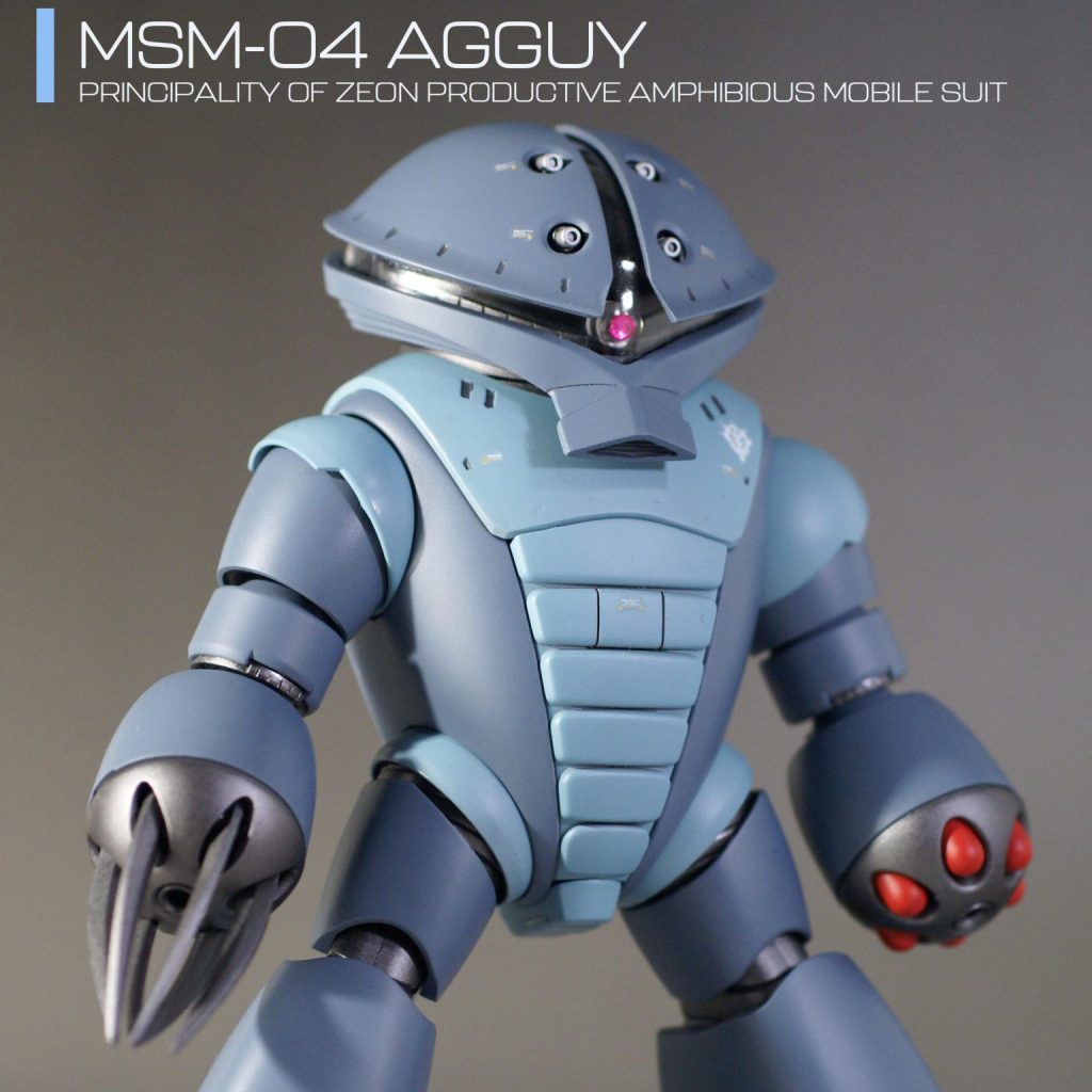 HGUC 1/144 アッガイ｜エーディジェさんのガンプラ作品｜GUNSTA