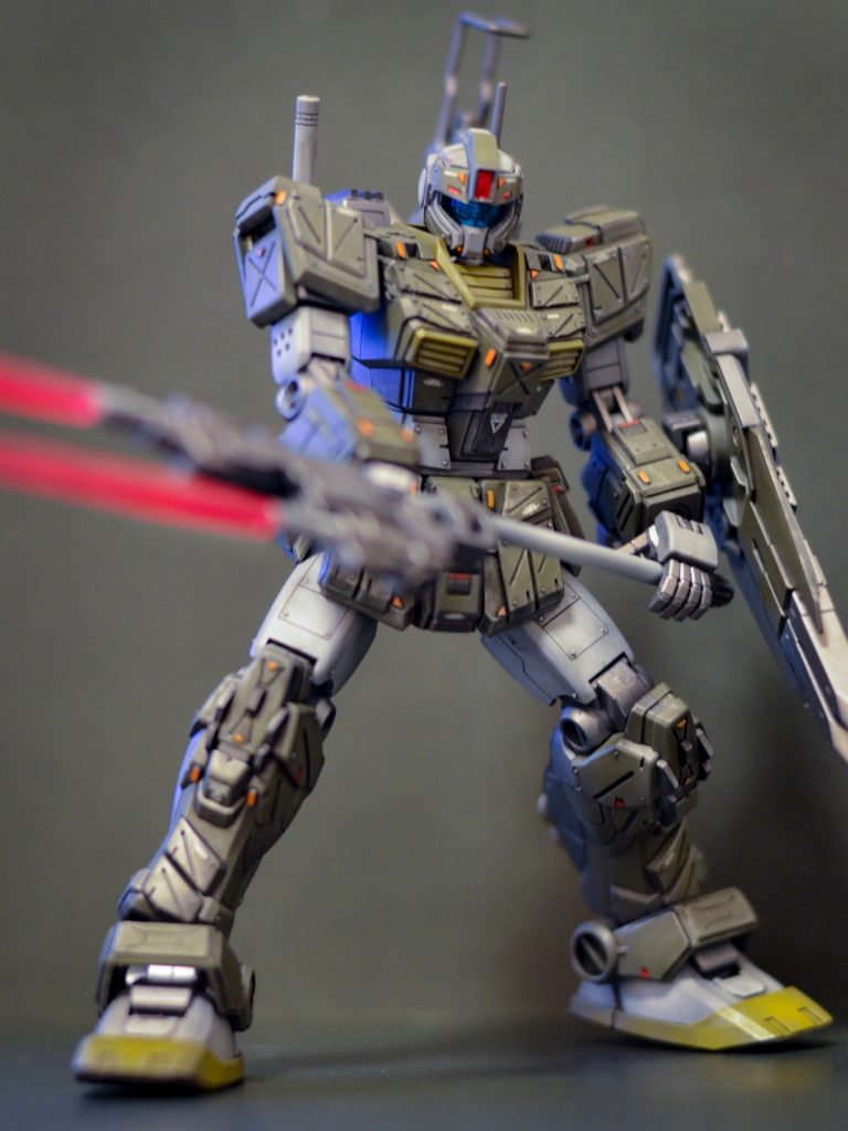 1/144 HGUC RGM-79FP ジム・ストライカー完成しました!–2枚目/制作者:black🇯🇵