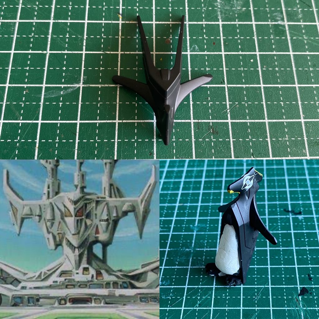 余った角をズムシティ公王庁にしたかったのですが技量が追いつかずペンギンっぽいものに。デジラマは拒否されました笑最後までお付き合いいただきありがとうございました。