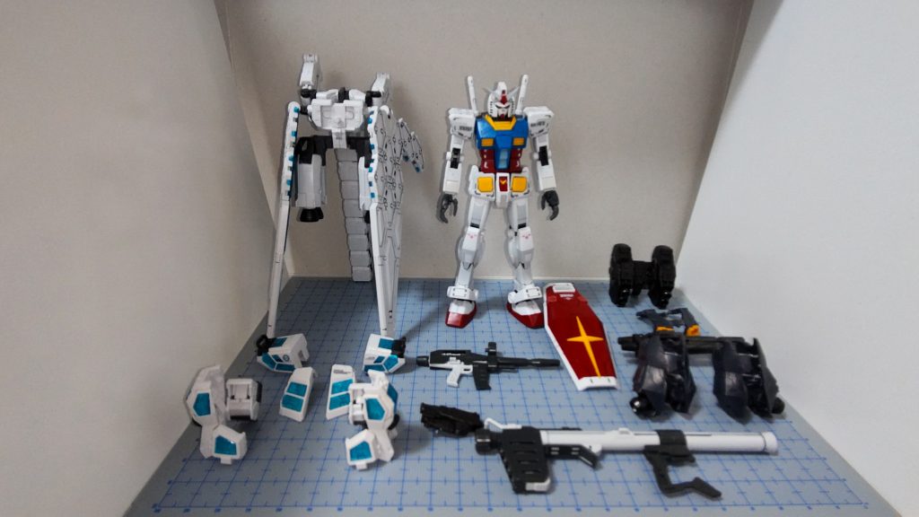 武装を全部、並べてみました!